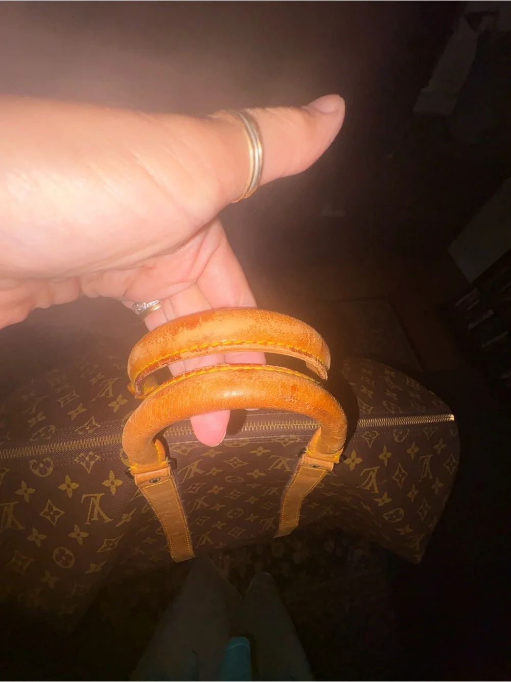 Louis Vuitton Monogram Vintage 45 Keepall Bandolier - Picture 4 of 16